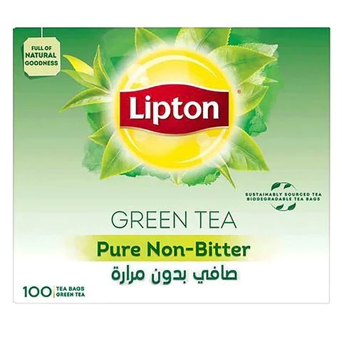 Lipton Green Tea Pure Non-Bitter 100 Teabags