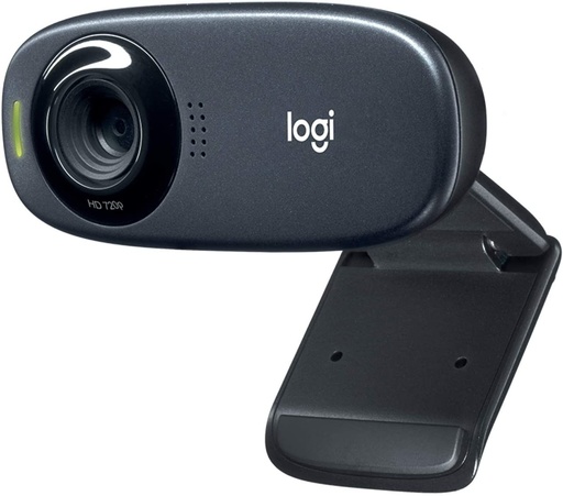 Logitech C310 P HD Webcam, Black