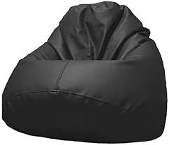 Lounger Bean Bag , 80 x 120 cm ( Large) , Assorted Colors , PU Leather