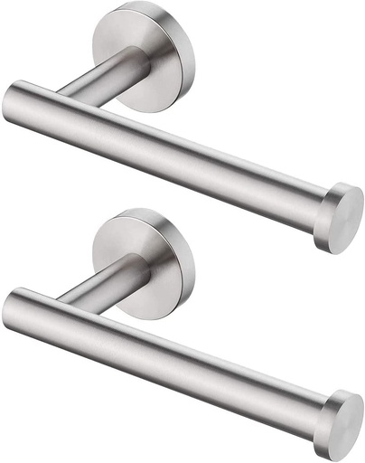 MIXDE Toilet Paper Holder for Bathroom (2 Pack Tissue Holder Dispenser)