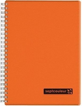 Maruman MM-N572-09 SeptCouleur A5 Size Notebook Orange  80 sheets
