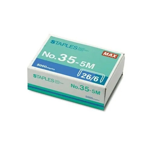 Max Staple Wire No.35-1M (1000 Staples 26/6)