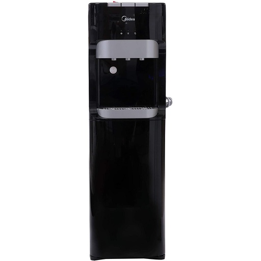 Midea YL1633S ; 3- Tap Bottom Loading Water Dispenser, Black, 1 Year Warranty