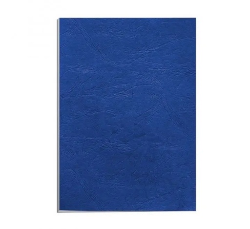 Modest Embossed Binding Sheets/Cover, A4, Blue (Pack of 100)
