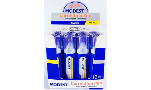 Modest MS231 Correction Pen, 12ml