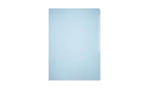 Modest MS310 Glass Clear PP L Folder - 180 Micron, A4, Blue (Pack of 100)