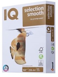 Mondi IQ Selection Smooth Photocopy paper, 160gsm, A4, 250 sheets/ream