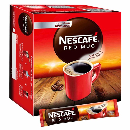 NESCAFE RED MUG Decaf Stick , 1.8g ( Pack of 50)