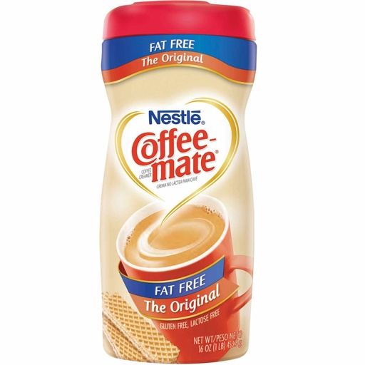 Nestle Coffee Mate Fat Free Coffee Creamer 453.5g