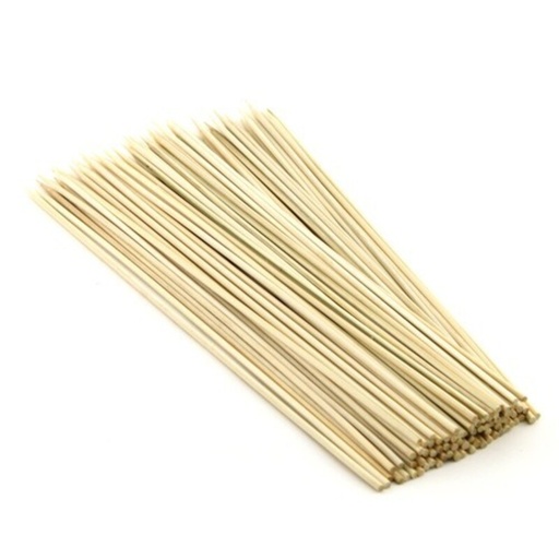 Paricott 10" Bamboo Skewers 4mm, (Pack of 100)