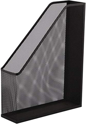Partner Metal Magazine Holder - Metal Mesh Type, Black