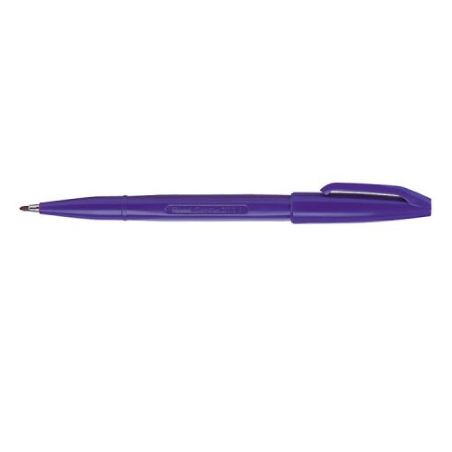 Pentel S520 Sign Pen Fiber Tip , 2.0mm , Blue ( Pack of 12)