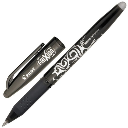 Pilot Frixion Erasable Roller Pen - 0.7mm, Black (Pack of 12)
