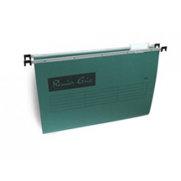 Premiere Grip Suspension Folder - F/S, Green (Pack of 50)