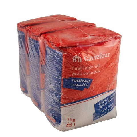 Pure Salt 1KG (Pack of 3)