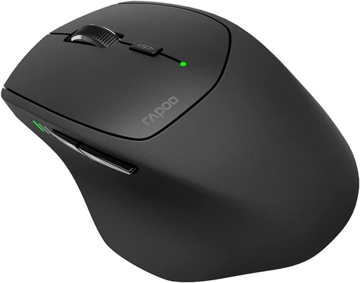 RAPOO MT550 Multi mode Wireless Optical Mouse Black, 17745