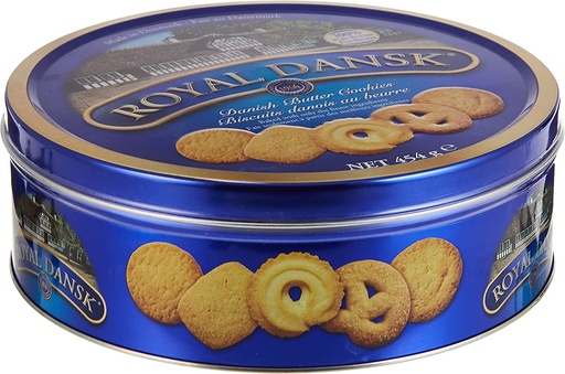 Royal Dansk Danish Butter Cookies, 454 gm