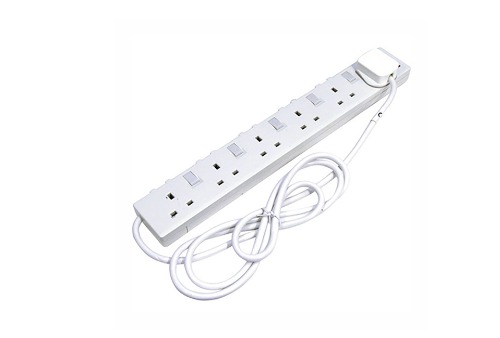 SAMRA Extension cable , 5-way , 5meters