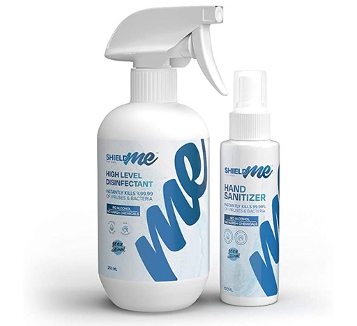 SHIELDme High Level Hand Sanitizer and Surface Disinfectant 100% Natural - 250ML