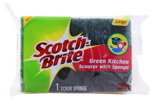 Scotch Brite Heavy Duty Comfort Nailsaver Sponge (Pack of 8)