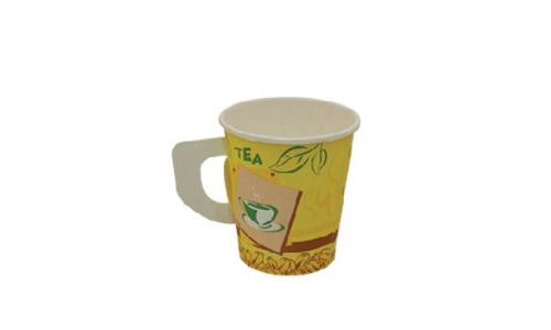 Superpack Paper Cup - 7oz with Handle, 50 Cups (Case of 20)