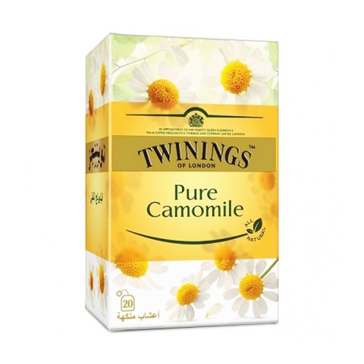 TWININGS INFUSO PURE CAMOMILE 20 TEA BAGS (PACK OF 6)