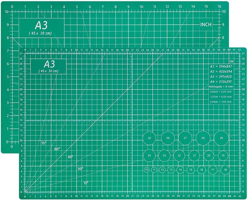 Tecnostyl Cutting Mat ,A3 , Transparent