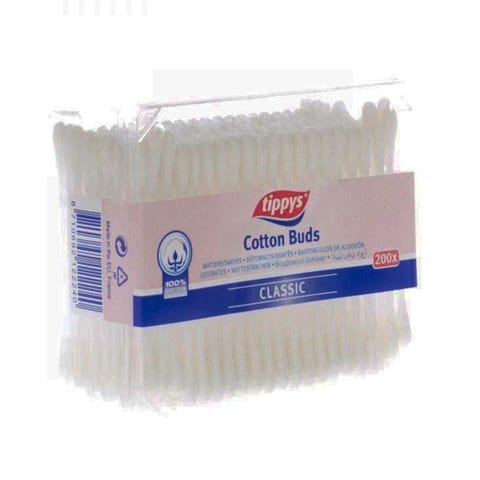 Tippy's Classic Cotton Buds (200 Tips) ( 2+1 Promo)