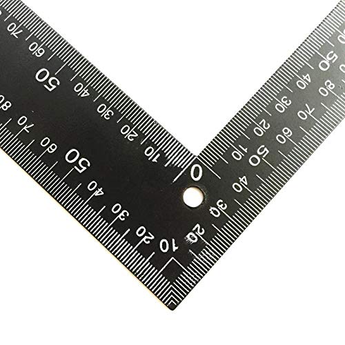Titan - Right Angle Scale Black 12inches