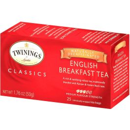 Twinings English Breakfast Tea, 25 Tea Bags