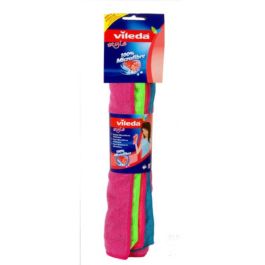 Vileda All Purpose Multi Color Cleaning Cloths (Pack of 4)