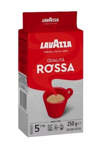 Lavazza Qualita Rossa Italian Ground Coffee 250g