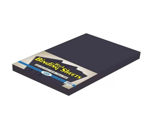 FIS FSBDA403BK Binding Cover A4 Black (Pack of 25)