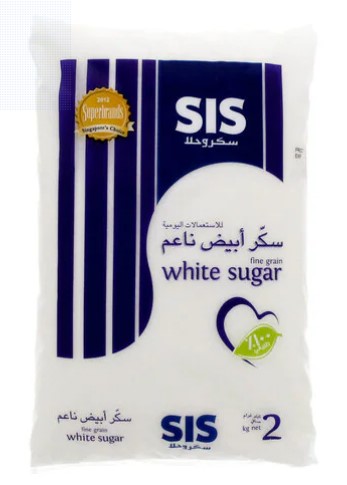 Sis Fine Grain White Sugar 2kg