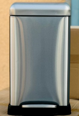 FLORET Stainless Steel Pedal Waste Bin , 20Liters