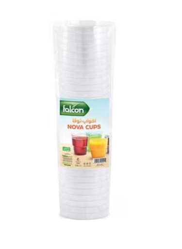 Falcon Nova Plastic Cups Clear 7oz (Pack of 25)