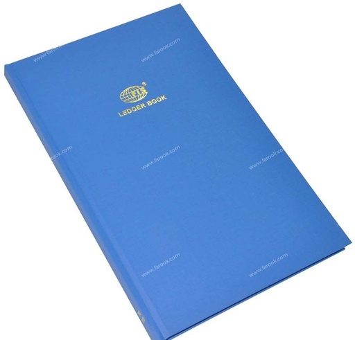 FIS FSACLTC2Q73 Ledger Book F/S Size, 2Quire 3Column 3Digit