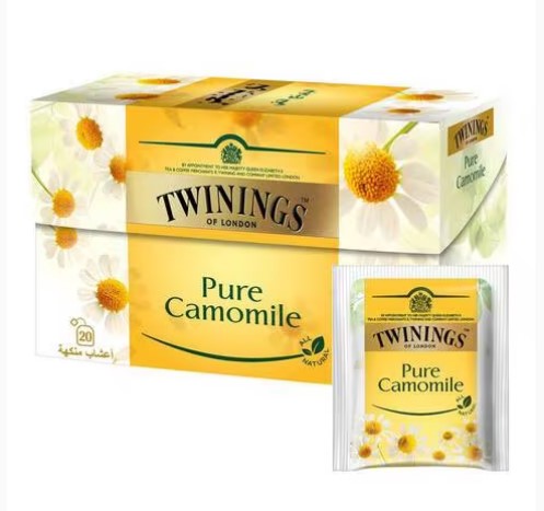 TWININGS INFUSO CAMOMILE HONEY VANILLA 20 TEA BAGS