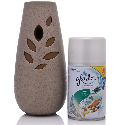Glade Ocean Escape Automatic Spray Air Freshener includes Spray Kit Unit - 269ml