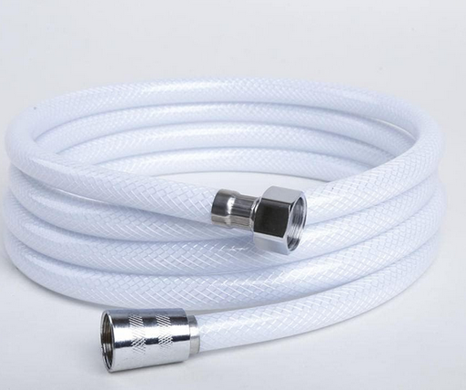 VITION Bidet Hose Replacement 1.5m with Metal Connector, White