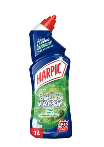 Harpic Active Fresh Pine Toilet Cleaner Green 1L