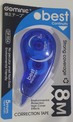 DOMINIC DP-904 Best Continuity Correction Tape 5mm ( assorted)