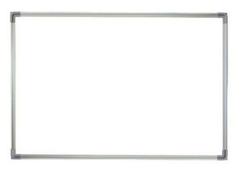 FIS FSWB90150N Whiteboard with Aluminum Frame - 90 x 150cm