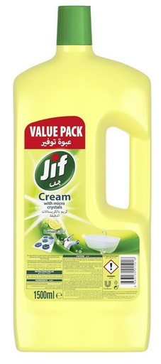 Jif Cream Cleaner - Lemon , 1.5 Liter