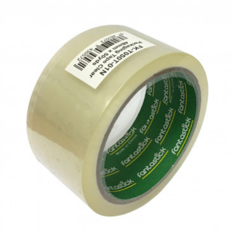Fantastick FK-T100T-01N Packaging Tape , Clear 48mm(2inch) x 100yards