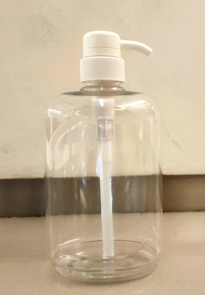 DSO REFILL BOTTLE 750ml , Clear (Pump)