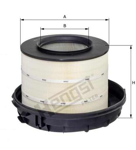 [E497L] E497L HENGST AIR FILTER
