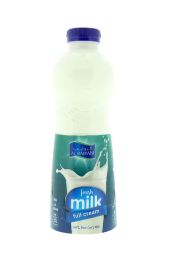 Al Rawabi Full Fat Fresh Milk 1L