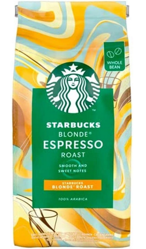 Starbucks Blonde Espresso Roast Whole Bean Coffee