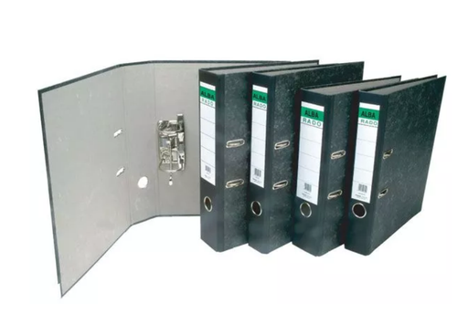 FIS FSBF8A4AL Alba Rado Lever Arch File - 8cm, A4